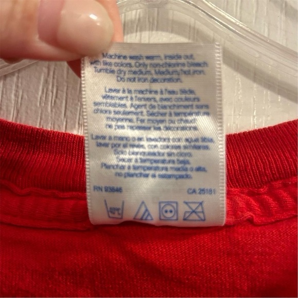 Maryland Terrapins NCAA Champs 2002 T-Shirt Red Unisex Size L Vintage basketball - Picture 8 of 8